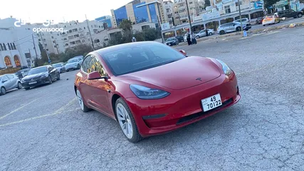  48 Tesla model 3 2022 standard plus/7 جيد / اتوسكور A/ عداد قليل كاش وبالاقساط