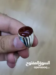  2 خاتم صياغة يدوية ثقيلة عماني