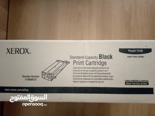  1 حبر طابعة زيروكس xerox 6180 لون اسود