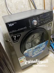  1 غسالة استخدام خفيف الوزن 7KG ناشونال بلو نظيفة جدا 14 برنامج فل اتوماتيك