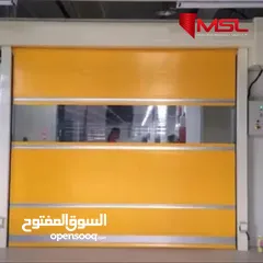  3 Fast Action Industrial Doors , High Speed Doors , Rapid Doors in Oman