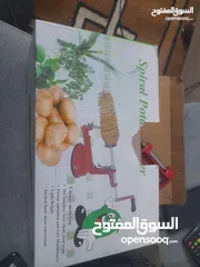  3 ماكنة بطاطا حلزونية