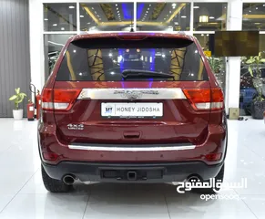  5 Jeep Grand Cherokee Limited 4x4 ( 2013 Model ) in Red Color GCC Specs