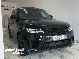  6 رنج روفر 2022 بحالة الوكاله  جمرك جديد