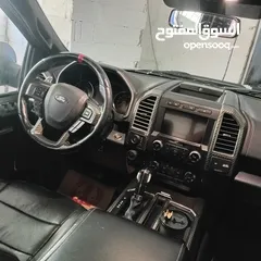  19 فورد رابتر أصلي للبيع للجادين فقط بسعر مناسب  F150  2018 أزرق جنط بي دلك فل بنوراما