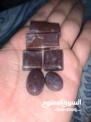  1 احجار عقيق احمر جودة عالية