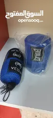  4 معدات رياضية قفاز ملاكمة boxing gloves Bandage كرات سلة Gym ball كرات سويس