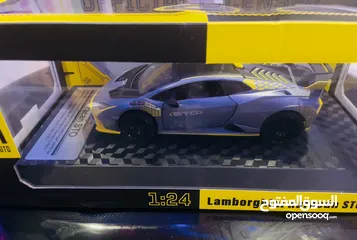  7 مجسم لسياره  mustang GT 500 & Lamborghini huracan sto