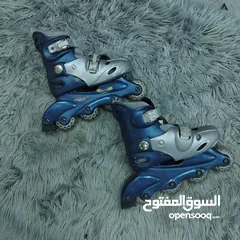  3 Skate (VIP)   عجال مطاط هيكل بلاستيك مقوى شفرات حديد   السعر والمقاس والماركة أسفل كل صورة