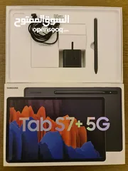  7 Samsung Tab s7+ 5G in very great condition