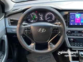  12 ‎هيونداي سوناتا هايبرد 2016 وارد كوري فحص كامل مميزة جدا للبيع بسعر  مغري