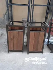  13 جلسات ومقاعد خارجية جلسات تفصيل حسب الطلب حديد ثقيل خشب سويد يوجد العديد من الموديلات