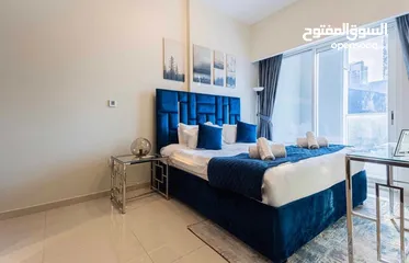  4 تملك غرفتين وصاله جاهزه للسكن علي القناه المائيه في أفضل المناطق طلبا في دبي