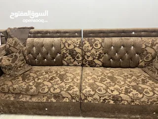  3 كنابي مستعمل بحالة جيدة