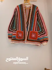  2 جاكيت كروشيه صنع يدوي Hand made