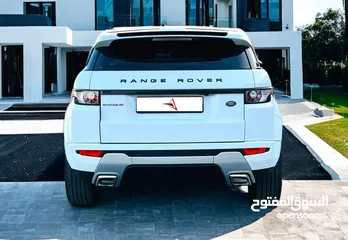  13 Range Rover Evoque 2015 - GCC - Low Mileage - Full Service History