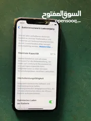  5 I phone 11 128 GB ايفون 11 وارد المانيا 128 جيجا بيت  بة كسر في الاسكرينة لا يؤثر علي في الشغل علية
