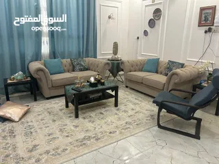  4 Two set sofa and dining table