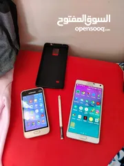  1 Samsung note 4 and j1 mini