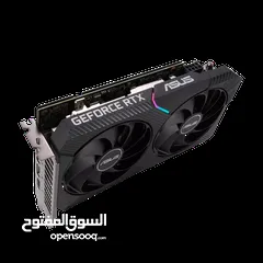  4 ASUS Dual GeForce RTXTM 3050 OC Edition 8GB GDDR6