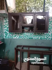  1 مطبخ ألمنيوم صغير 1،5متر عرضه وتفصيل زوصيانه