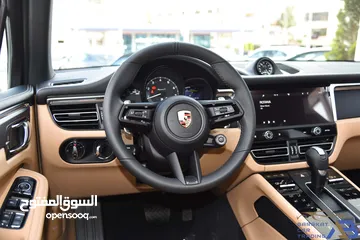  16 بورش ماكان وارد وكفالة الوكالة 2025 Porsche Macan T