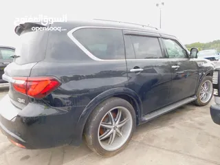  3 إنفينيتي Qx80 الفل مواصفات بحادث بسيط وسعر مميز