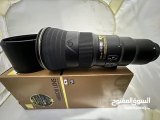  4 Nikon AF-S NIKKOR 500mm f/5.6 PF ED VR