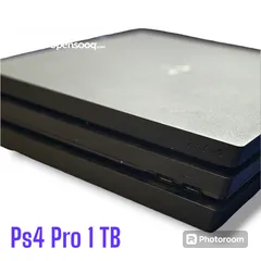  1 Playstation 4 Pro 1 TB, Good working Conditions with games (seperate sale ) if needed.