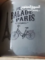  6 6فناجين قهوة ترند السنة فخمة أنيقة مرتبة ماركة BALADE PARIS بستة ألوان  ازرق اصفر برتقالي سكني اخضر