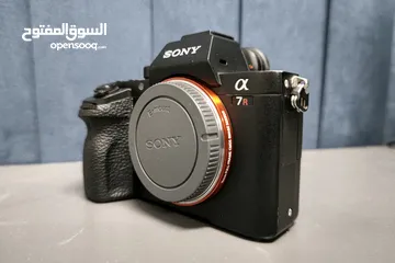  2 Sony A7Rii Mirrorless Fullframe camera
