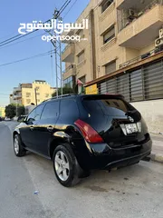  4 نيسان مورانو 2003 فحص 3 جيد واحد قصعه خلفيه السياره بحال الوكالة لا تحتاج اي نوع من الصيانه