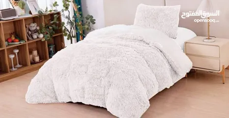  9 لحاف الريش المفـرد الأصلي – دبل فيس – الوزن الثقيل دفا فخم من أول ليلة... على الوجهي