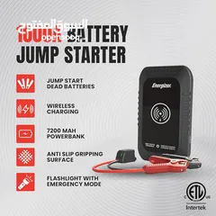  5 Energizer Portable Auto Battery Charger Jump Starter