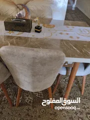  3 طاولة سفره رائعه 6 كراسي
