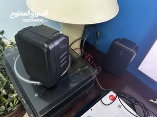  6 جهاز مشغل اسطوانات gramophone بحاله ممتازه