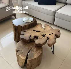  6 اثاث فاخر بالخشب الطبيعي