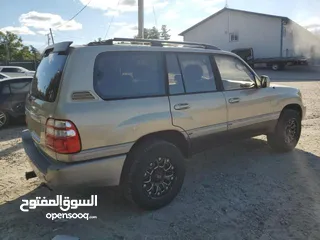  4 Toyota Land Cruiser 2003 Golden