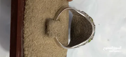  7 خاتم فضه صياغه يدويه انتيك