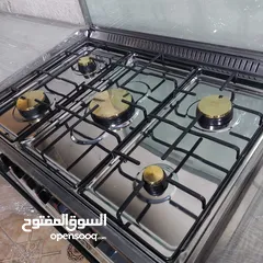  15 غازات إيطالي يونيفرسال مجدد كامل ستانلس ستيل كامل 7 مفاتيح يشتغل فرنو فوق وتحت مع بعض أو كل شوايه لح