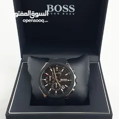  3 Brand New Hugo Boss 44mm Black Chrono Watch
