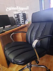  1 كرسي مكتبي مستعمل خفيف،