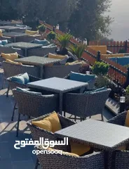  6 اطقم راتان خارجي   طاوله وكراسي وكنب وطاوله للبيع بسعر مغري يوجد 30 طاوله مع كراسي  وستة اطقم كنب