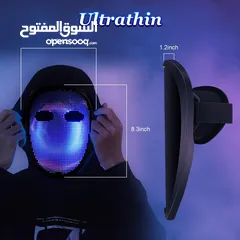  9 قناع إضاءة LED Light Up Face Mask