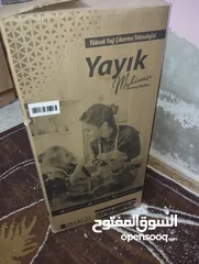  1 خضاضة ستيلس ستيل جديده بالكرتونه غير مستعمله 60 لتر