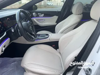  13 مرسيديس E350 موديل 2021 دفريشن شاصي وايرباجات الوكالة فل اوبشن داخليج بيج