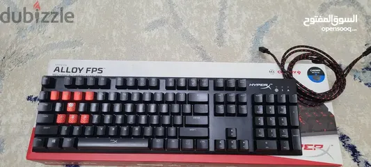  2 HyperX Alloy Mechanical Keyboard Cherry MX(blue) Gaming Keyboard