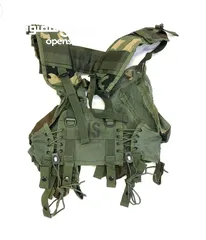  2 Military Enhanced Tactical Load Bearing Vest فزت تاكتيكال