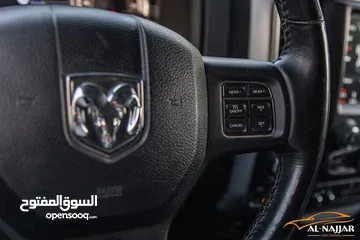  20 Dodge Ram Big horn 2019 gasoline   البكب بحالة الوكالة و قطع مسافة 51,000 ميل فقط