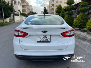  6 Ford Fusion Haybrid   2000cc موديل 2014